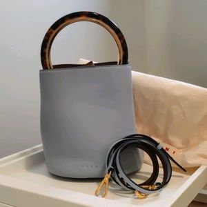 Marni bag baby blue with strap